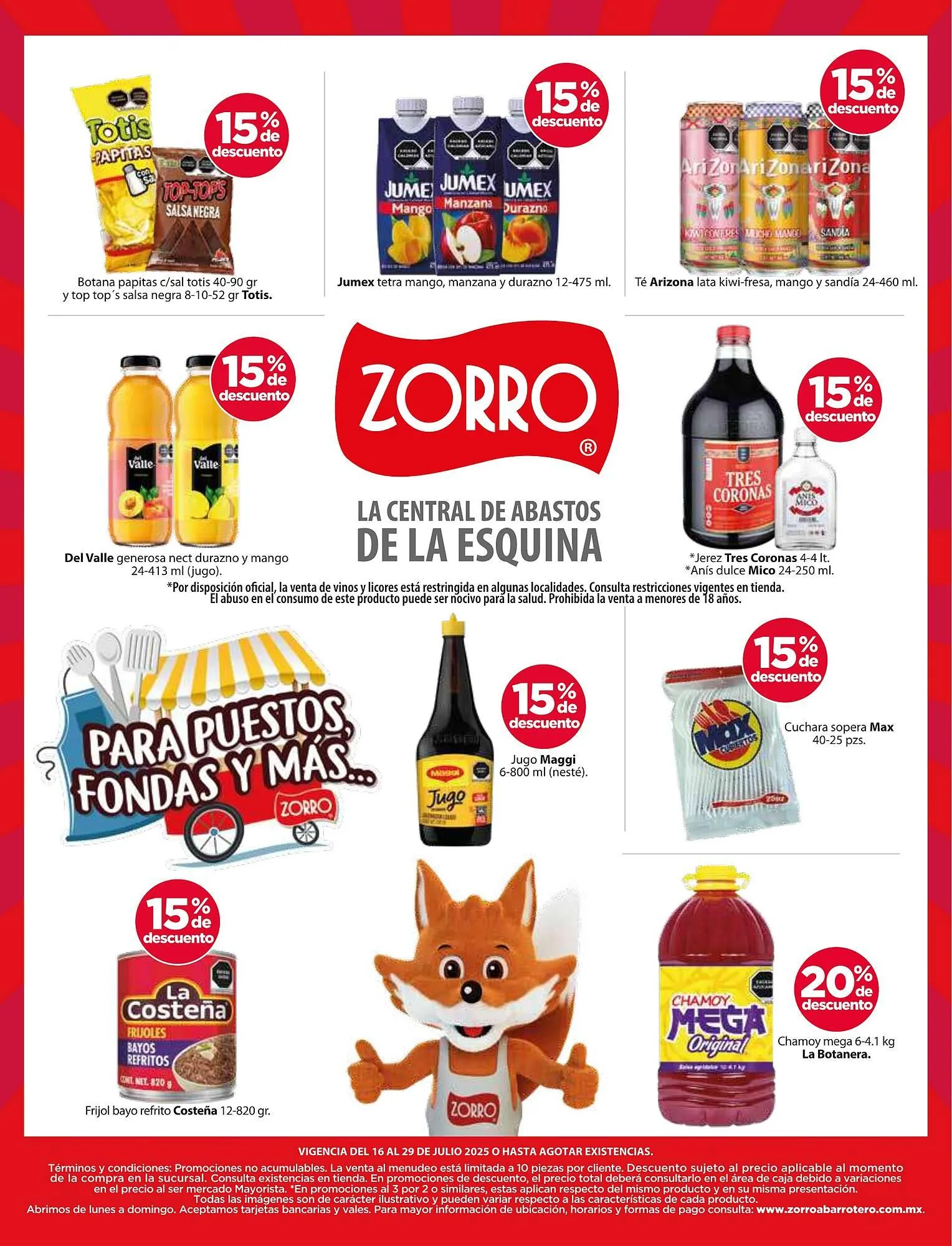 Catálogo de Catálogo Zorro 16 de julio al 29 de julio 2025 - Pagina 9