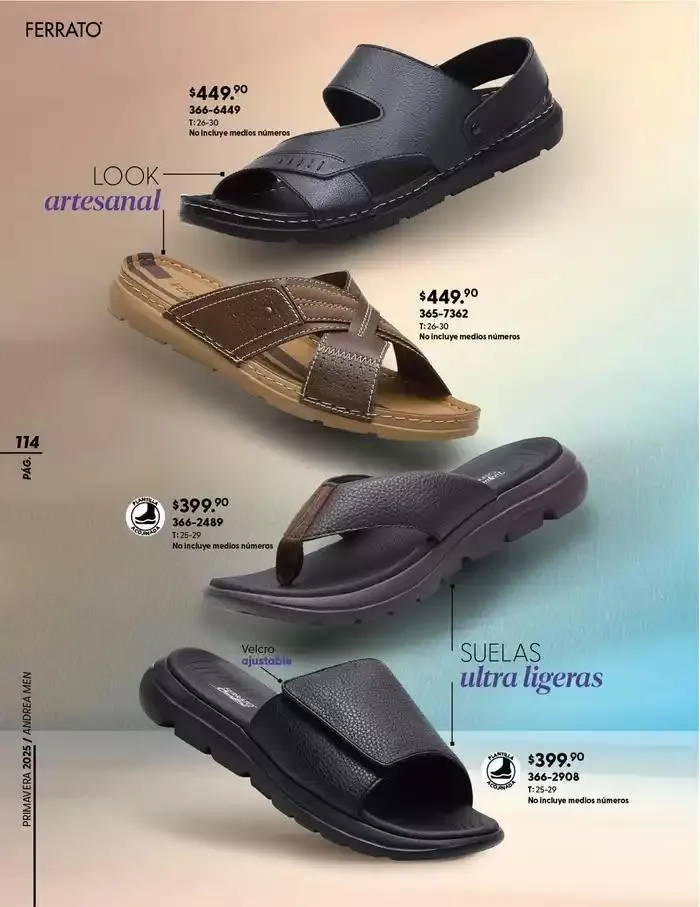 Catálogo de ANDREA | CALZADO CONFORT 26 de enero al 24 de mayo 2025 - Pagina 100