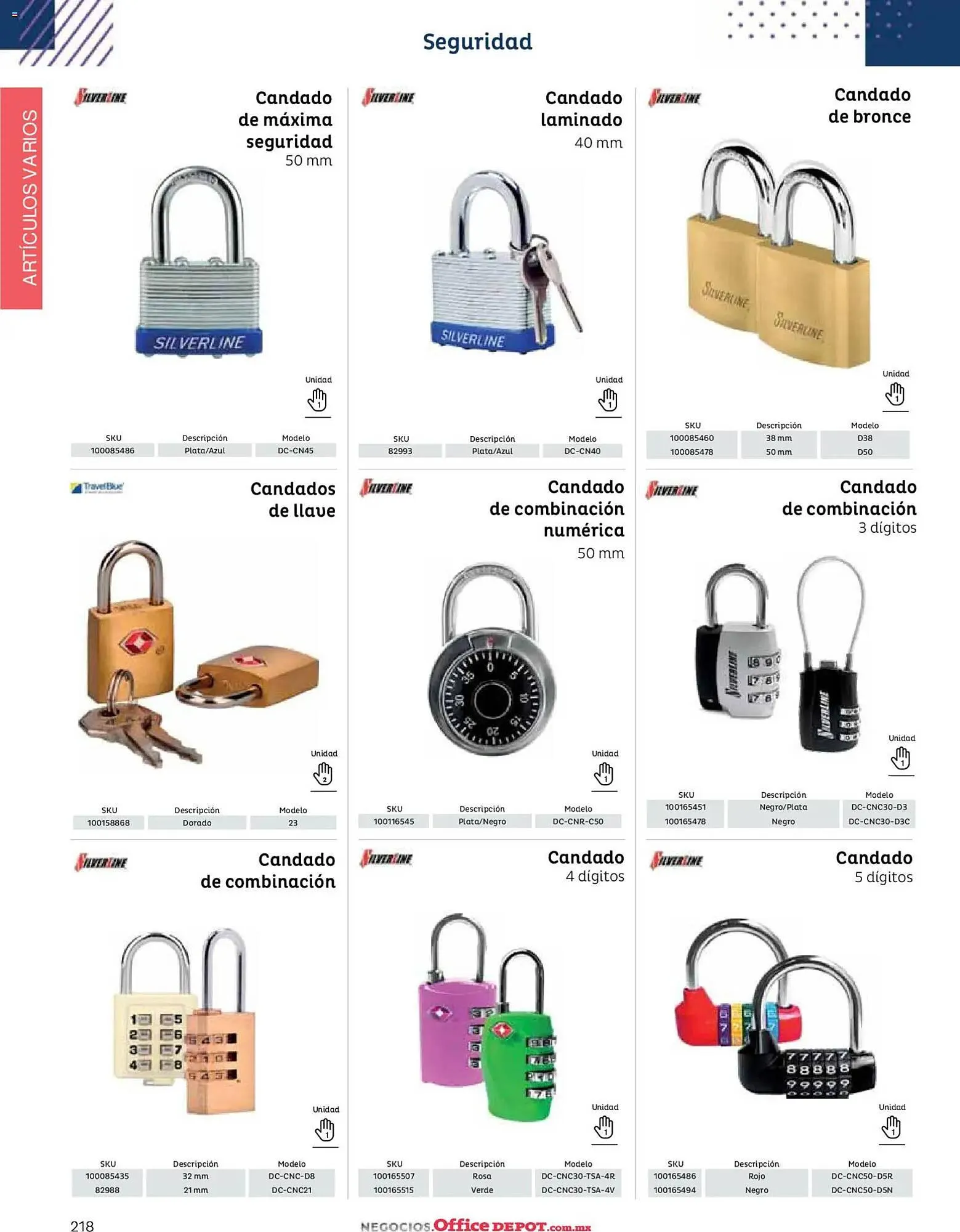 Catálogo de Catálogo Office Depot 12 de enero al 1 de enero 2027 - Pagina 220