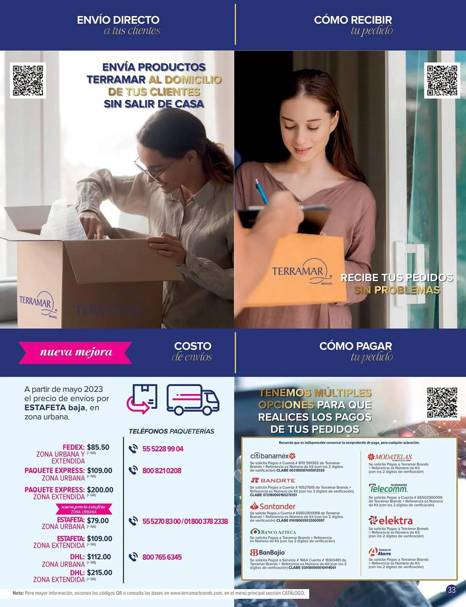 Catálogo de Catálogo Terramar Brands 3 de octubre al 31 de octubre 2023 - Pagina 33