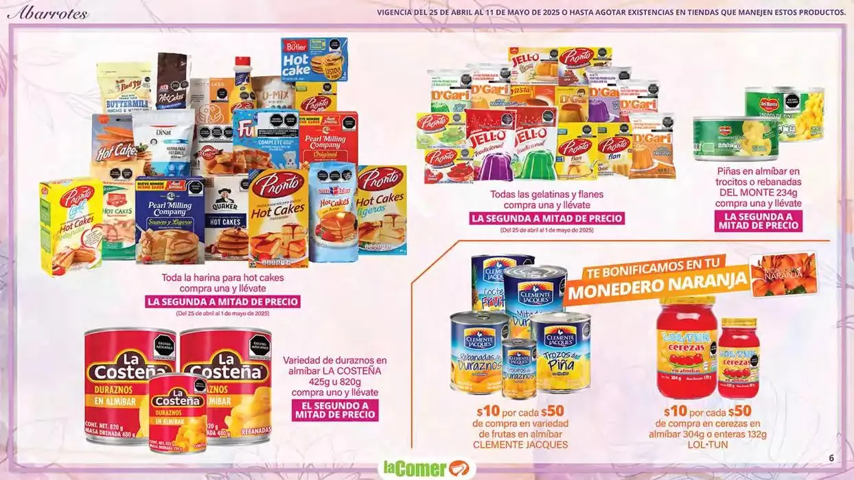 Catálogo de La Comer - Día de la Madre 24 de abril al 11 de mayo 2025 - Pagina 6