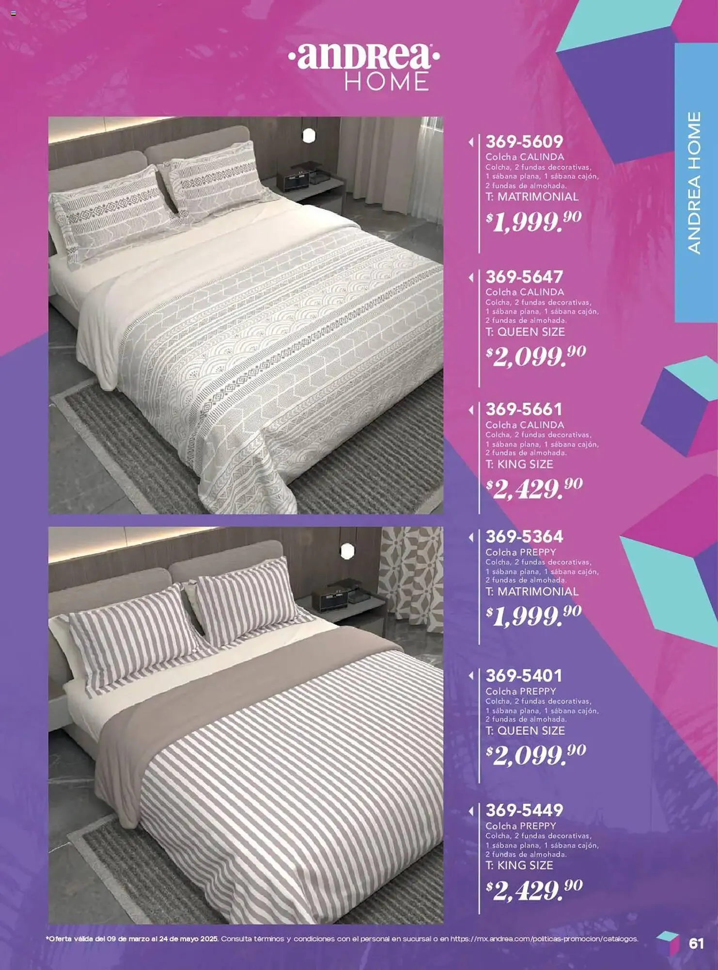Catálogo de Catálogo Andrea 9 de marzo al 24 de mayo 2025 - Pagina 61