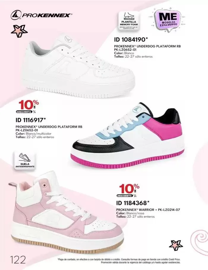 Catálogo de 10 PAGOS SIN INT | CALZADO | PV | 2025 | 1E 1 de abril al 30 de septiembre 2025 - Pagina 122
