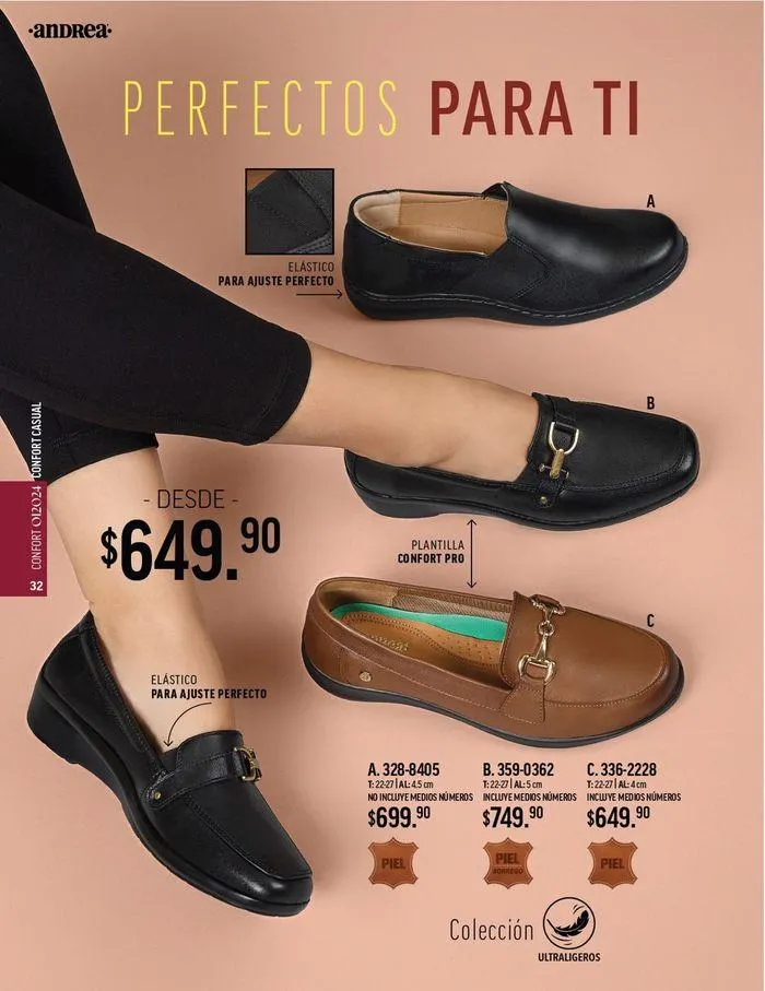 Catálogo de ANDREA - CALZADO CONFORT 26 de agosto al 25 de enero 2025 - Pagina 27