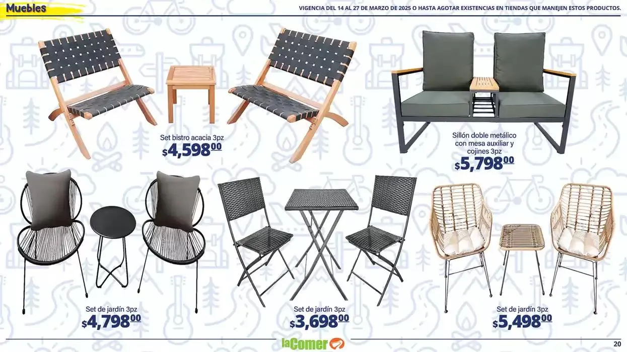 Catálogo de Vacaciones La Comer 14 de marzo al 27 de marzo 2025 - Pagina 20