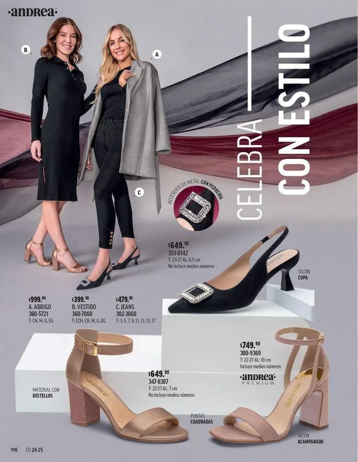 Catálogo de ANDREA - CALZADO DAMA 26 de agosto al 25 de enero 2025 - Pagina 18