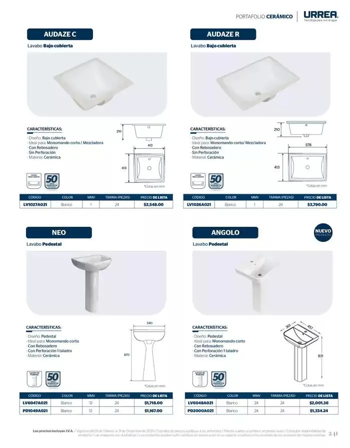 Catálogo de Catálogo Residencial 2025 28 de febrero al 28 de febrero 2026 - Pagina 247