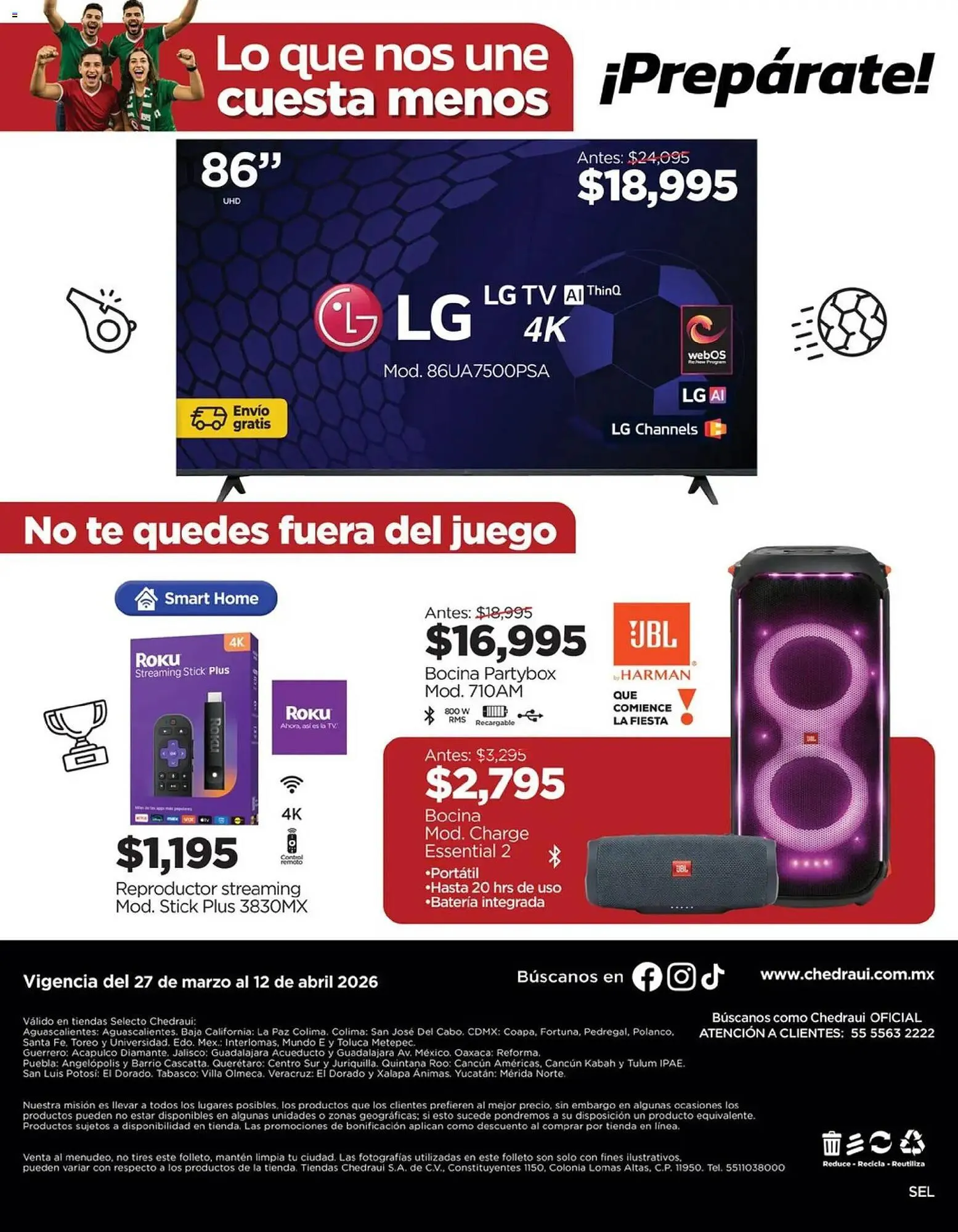 Catálogo de Folleto Chedraui 27 de marzo al 12 de abril 2026 - Pagina 16