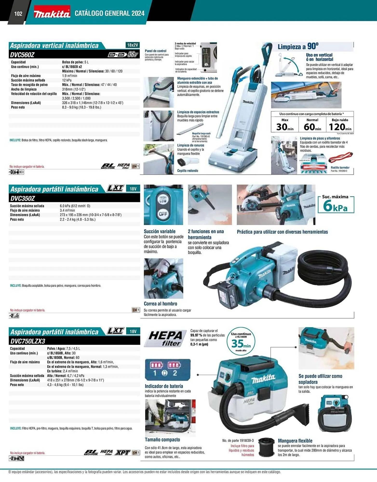 Catálogo de Catálogo Makita 12 de enero al 31 de diciembre 2026 - Pagina 102