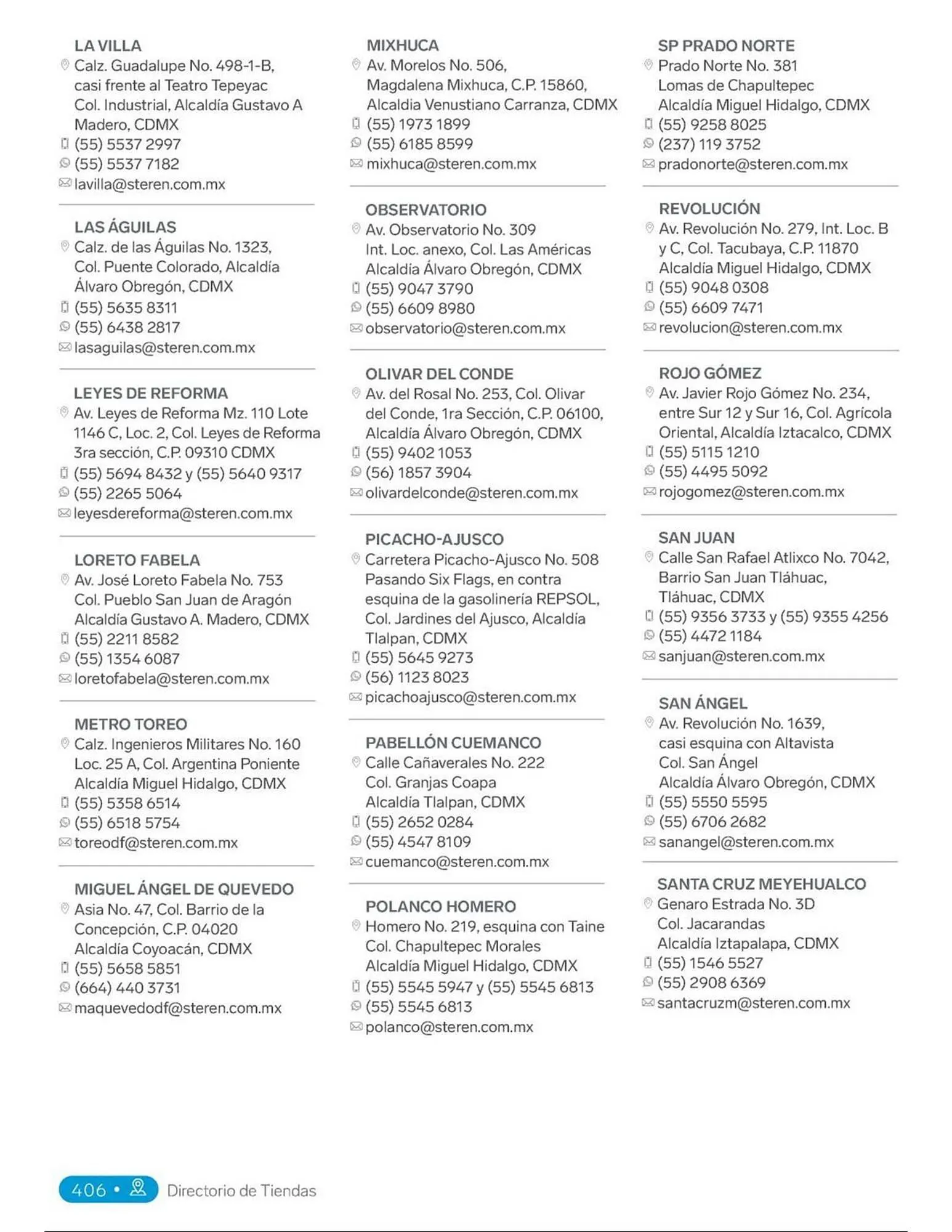 Catálogo de Catálogo Steren 18 de febrero al 31 de diciembre 2025 - Pagina 424