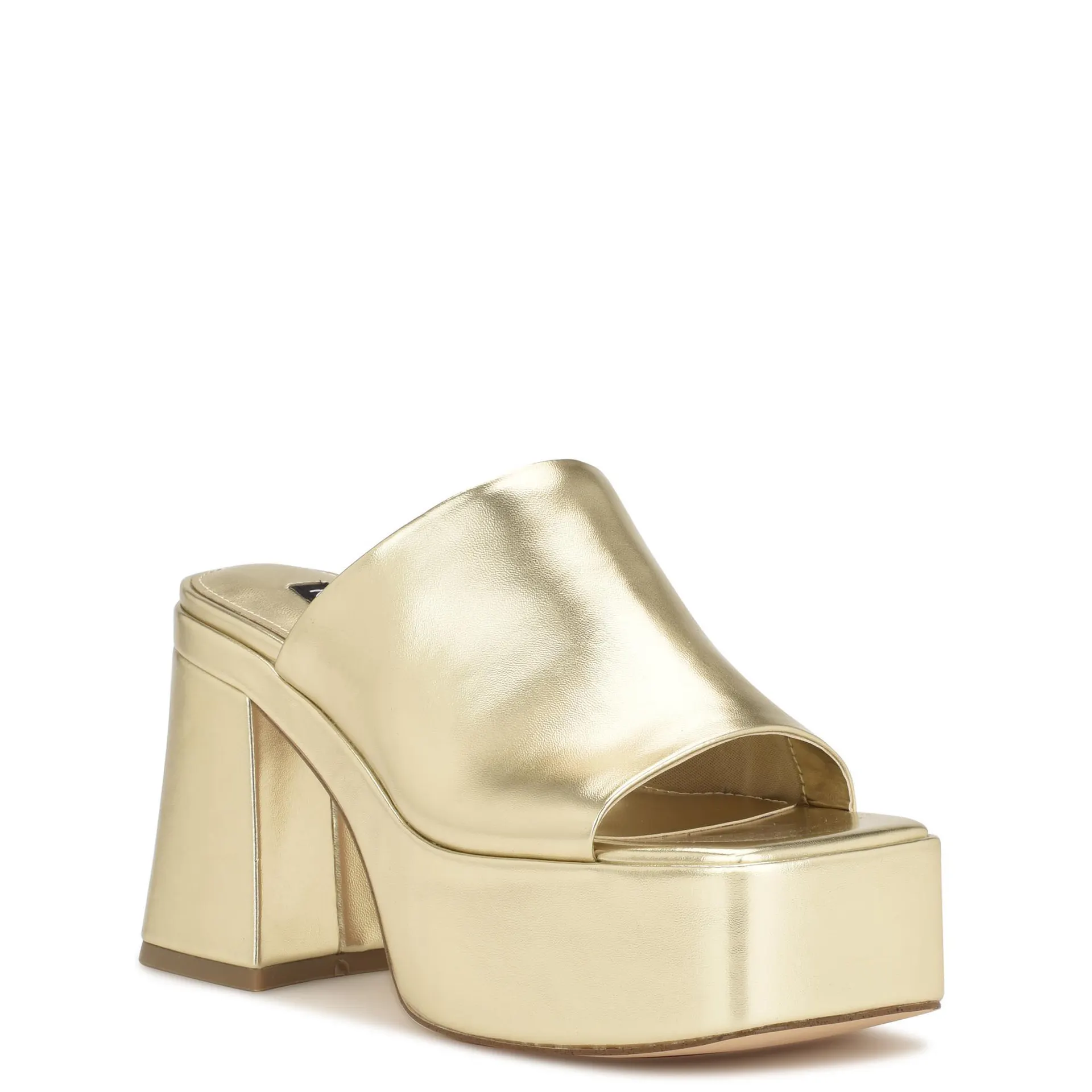 Zapato Destalonado Danzi3 Sintetico Oro Nine West