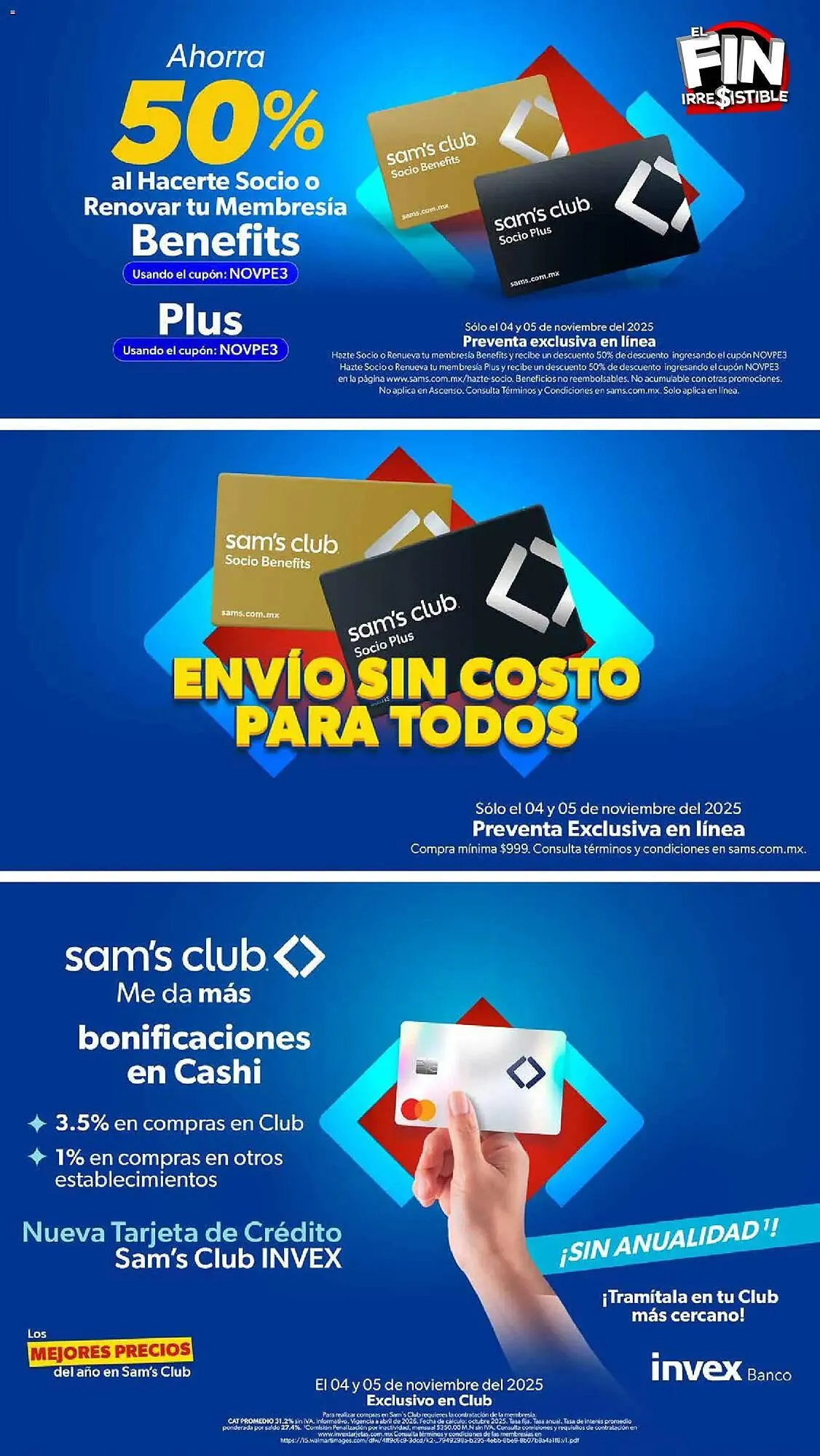 Catálogo de Catálogo Sam's Club 4 de noviembre al 5 de noviembre 2025 - Pagina 2