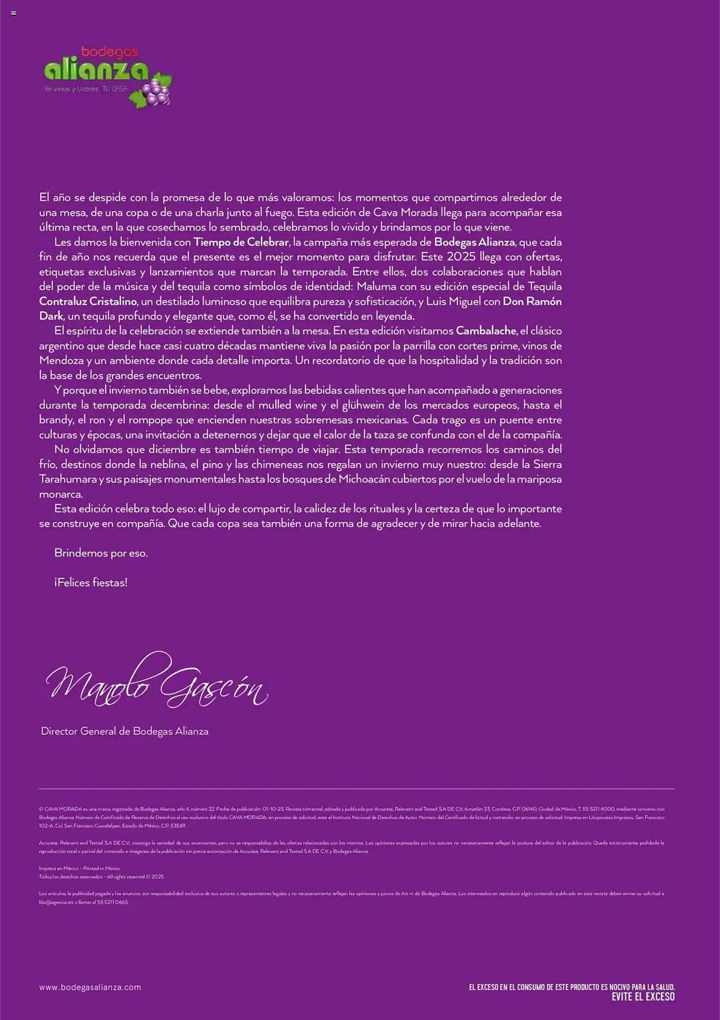 Catálogo de Folleto Bodegas Alianza 1 de octubre al 1 de enero 2026 - Pagina 4