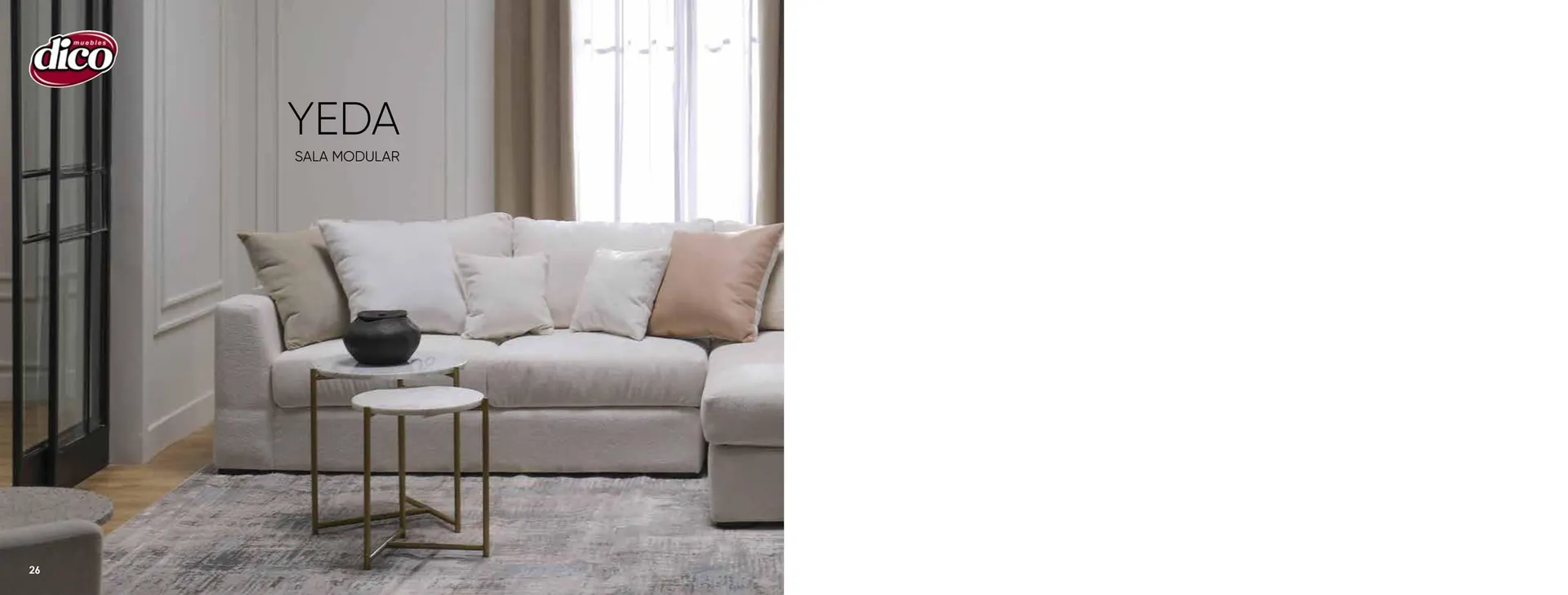 Catálogo de Catálogo Muebles Dico 14 de marzo al 31 de diciembre 2025 - Pagina 26