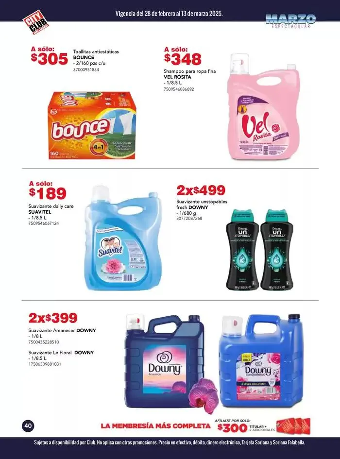 Catálogo de Marzo Espectacular 28 de febrero al 31 de marzo 2025 - Pagina 40