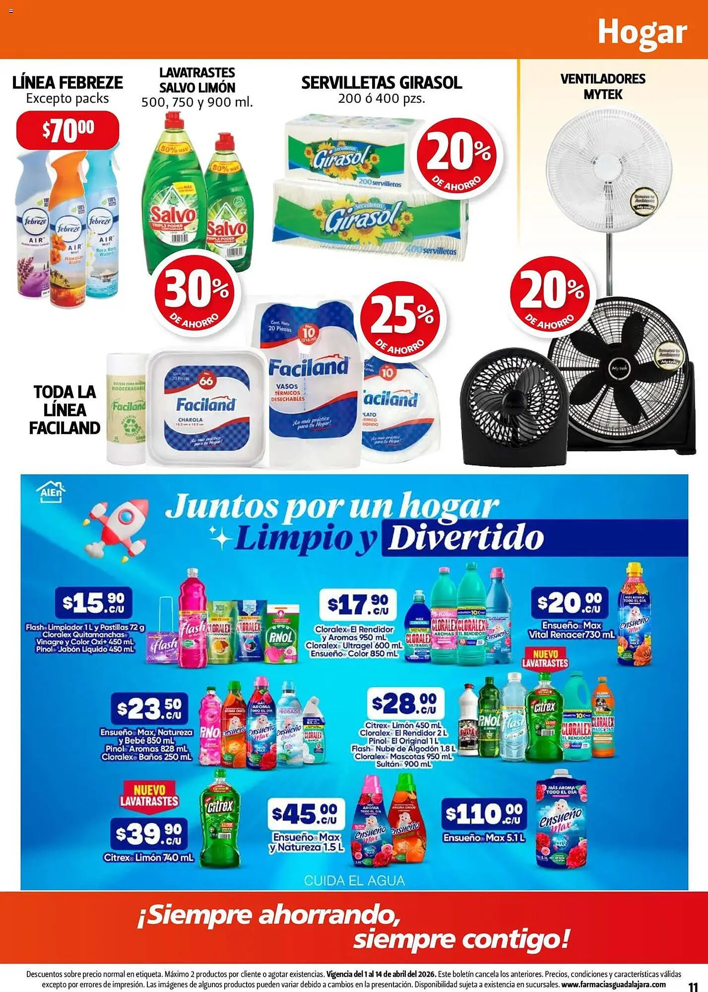 Catálogo de Folleto Farmacias Guadalajara 1 de abril al 15 de abril 2026 - Pagina 11