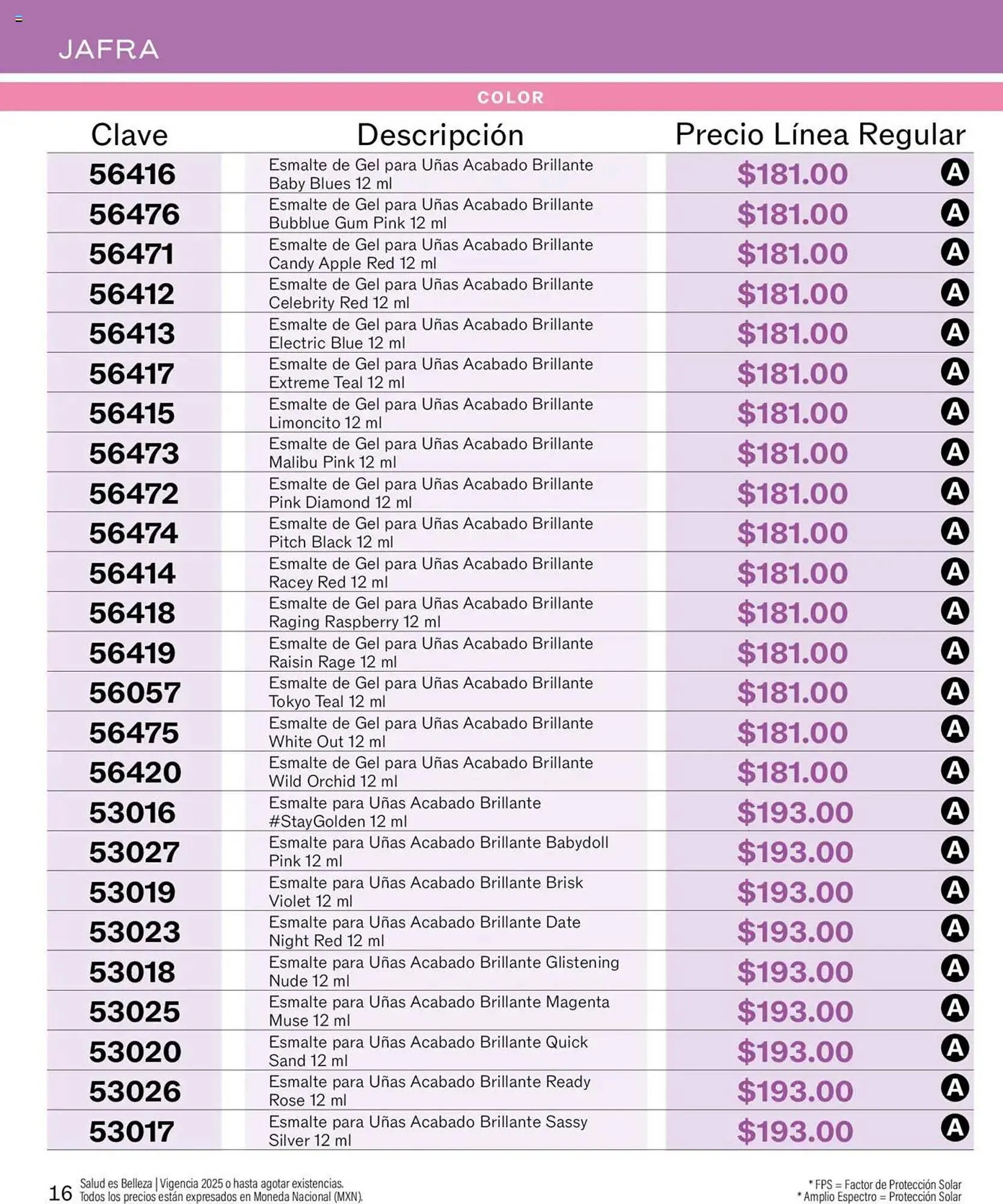 Catálogo de Catálogo Jafra 1 de febrero al 28 de febrero 2025 - Pagina 16