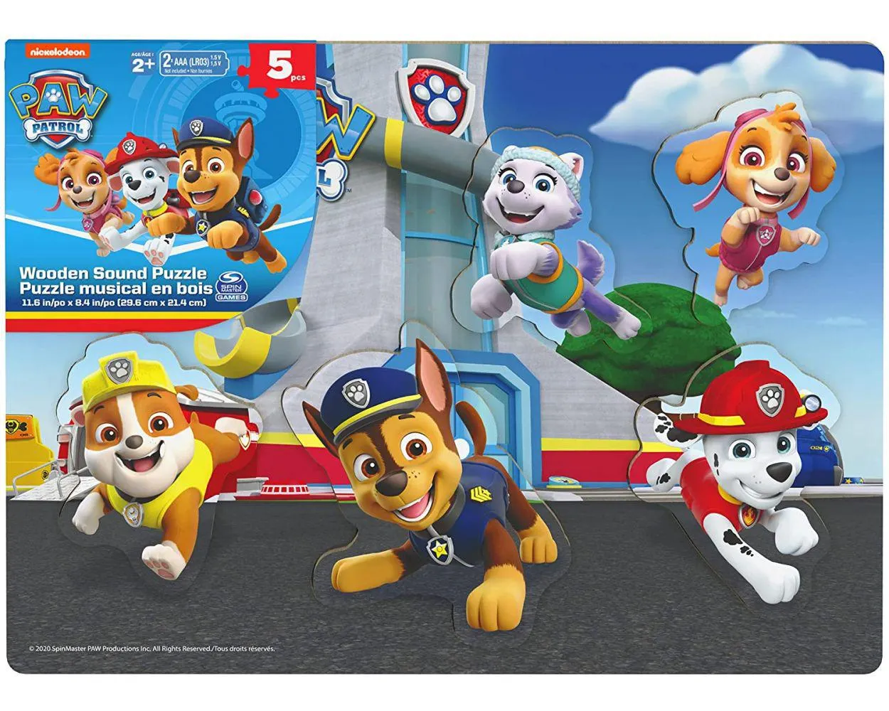 Cardinal Rompecabezas con Sonido Paw Patrol