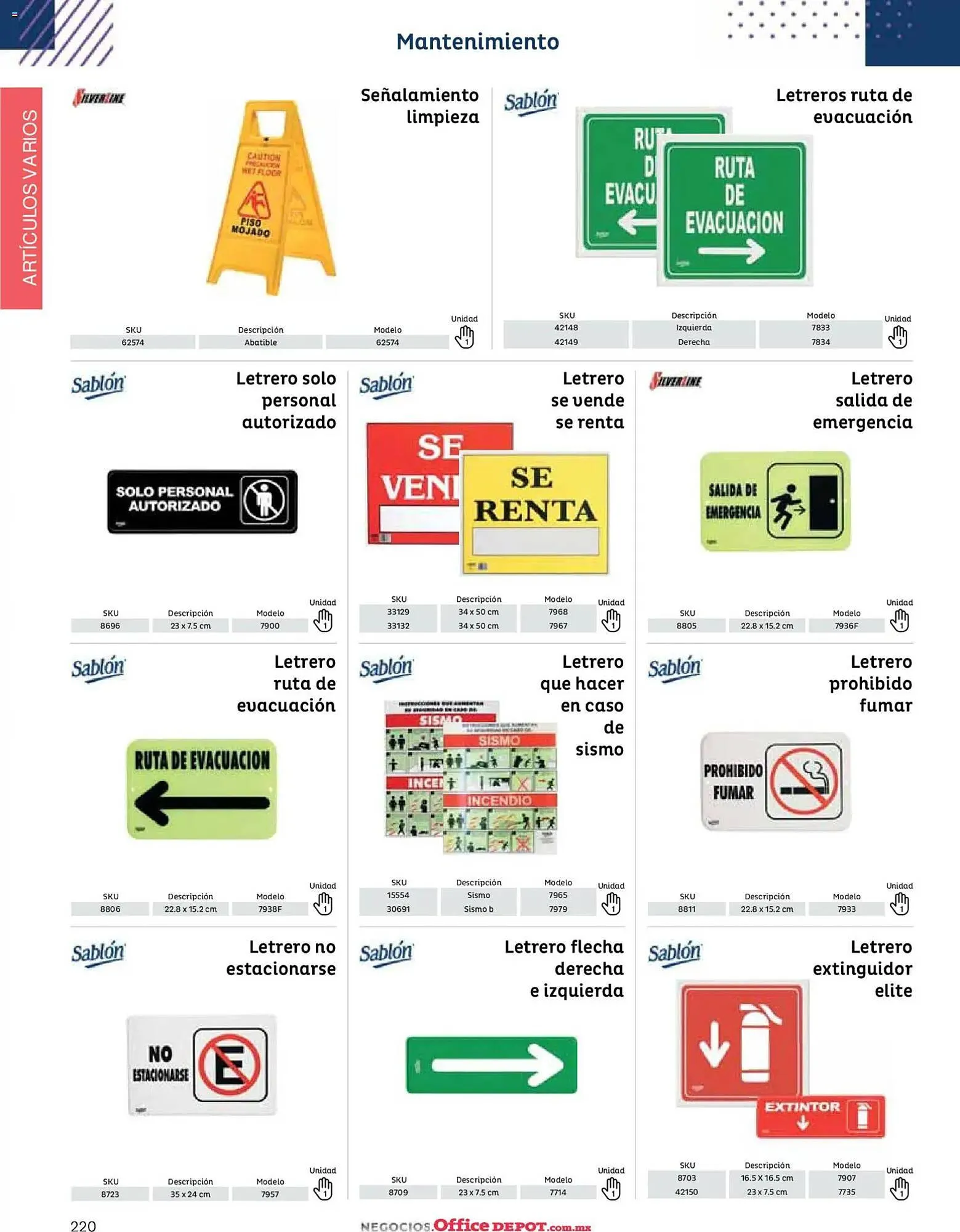 Catálogo de Catálogo Office Depot 12 de enero al 1 de enero 2027 - Pagina 222