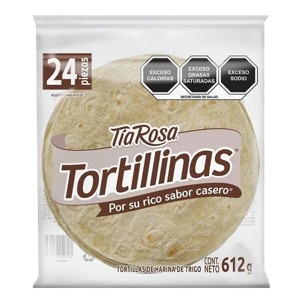 Tortillas de harina Tía Rosa 612 g