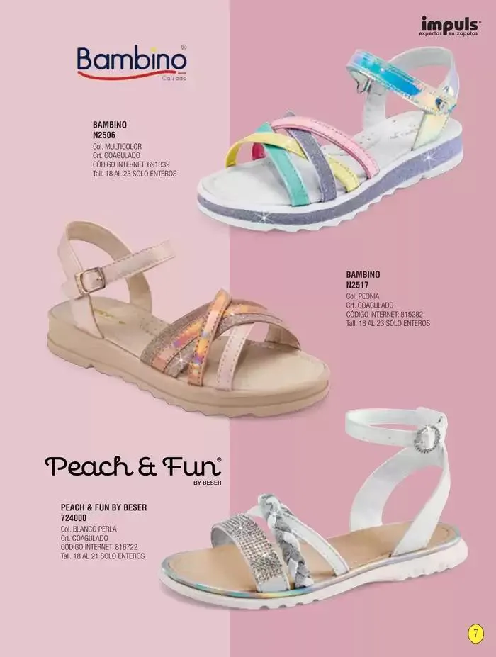 Catálogo de Primavera-Verano Niña 2025 6 de enero al 30 de junio 2025 - Pagina 9