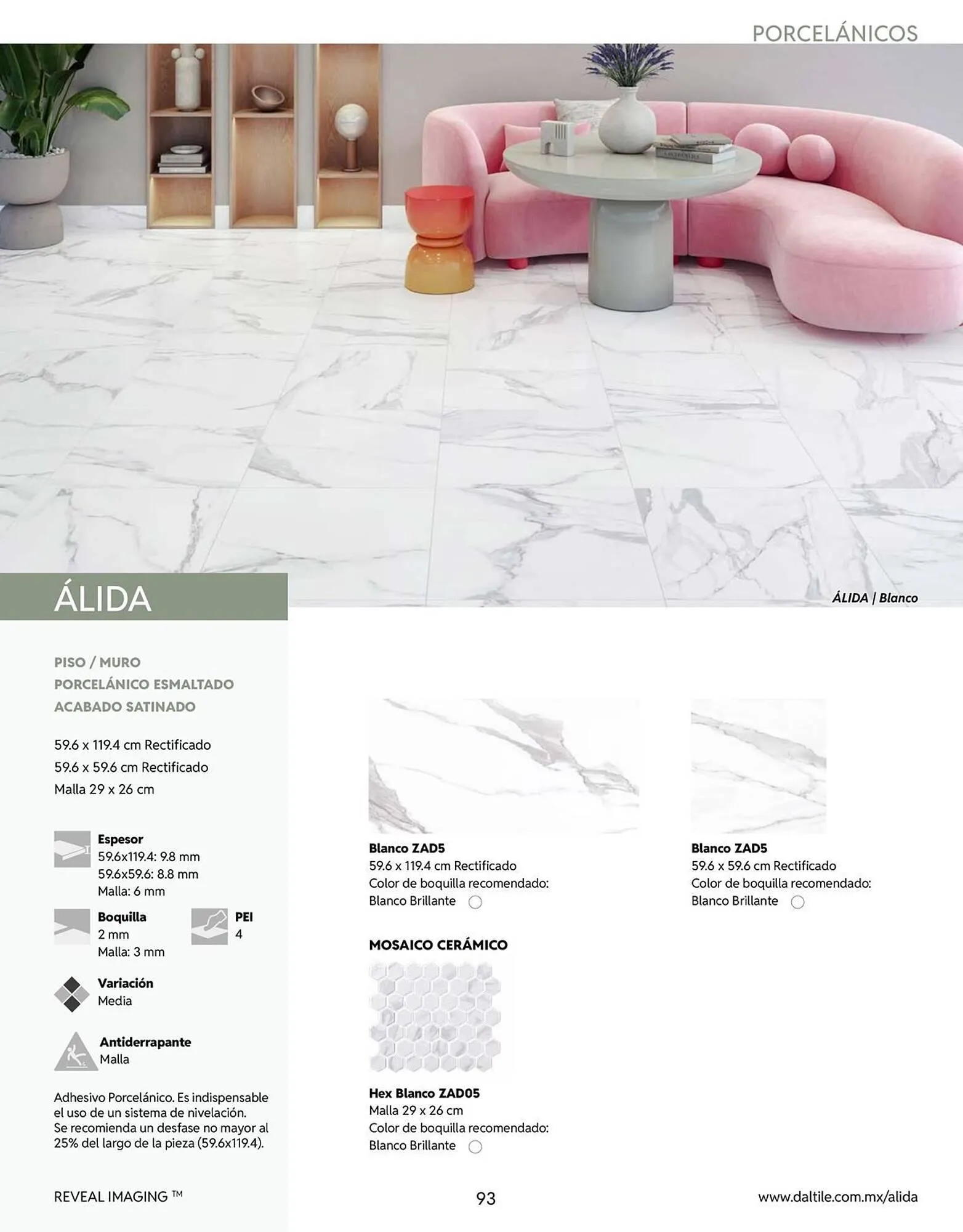 Catálogo de Catálogo Daltile 13 de enero al 31 de diciembre 2026 - Pagina 93