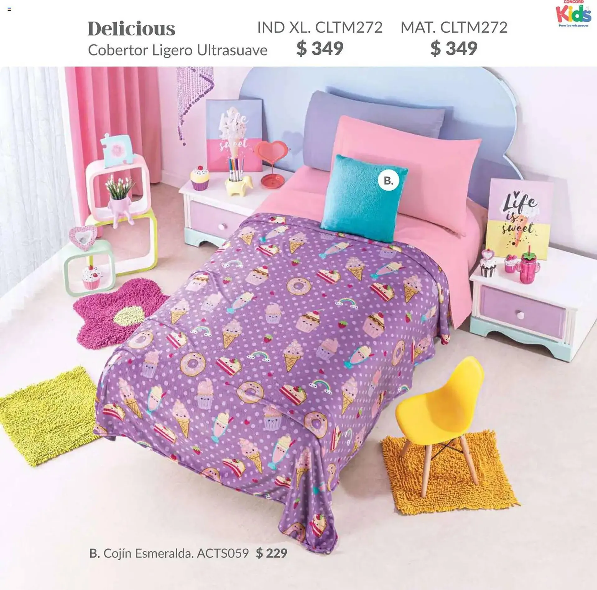 Catálogo de Catálogo Colchas Concord 1 de febrero al 1 de mayo 2026 - Pagina 90