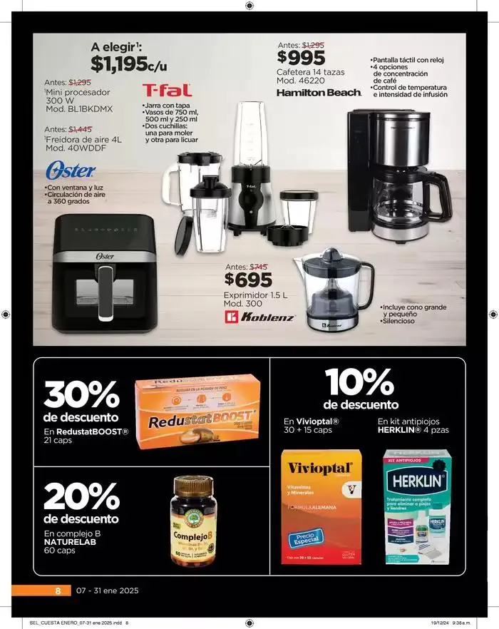Catálogo de Llevarte más cuesta menos 8 de enero al 31 de enero 2025 - Pagina 8