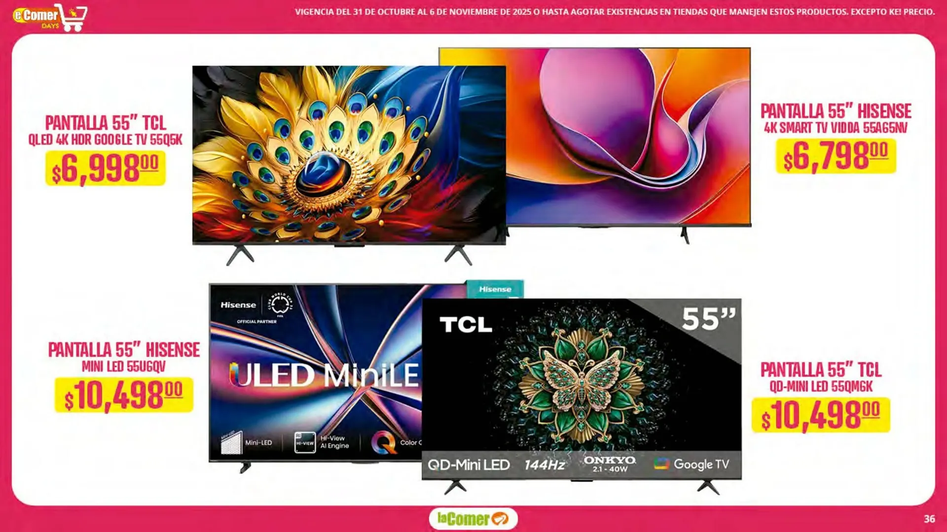 Catálogo de Folleto La Comer 31 de octubre al 6 de noviembre 2025 - Pagina 36