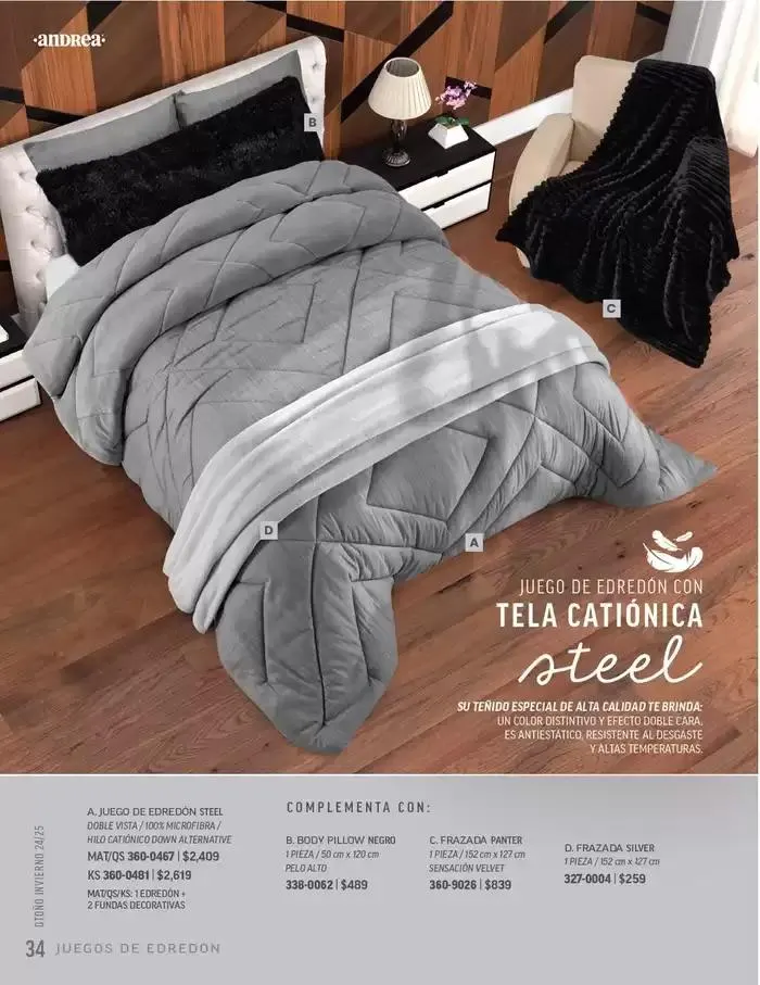 Catálogo de ANDREA - ANDREA HOME 26 de agosto al 25 de enero 2025 - Pagina 63