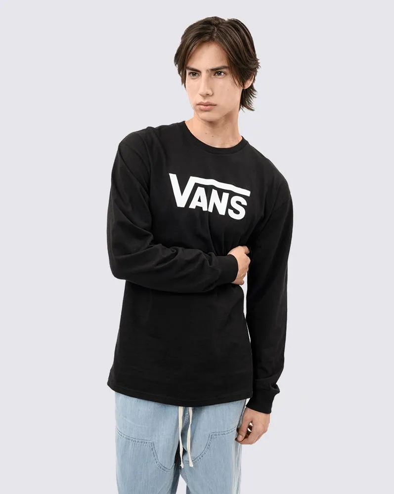 Vans Classic Ls Negro/ Blanco HY28