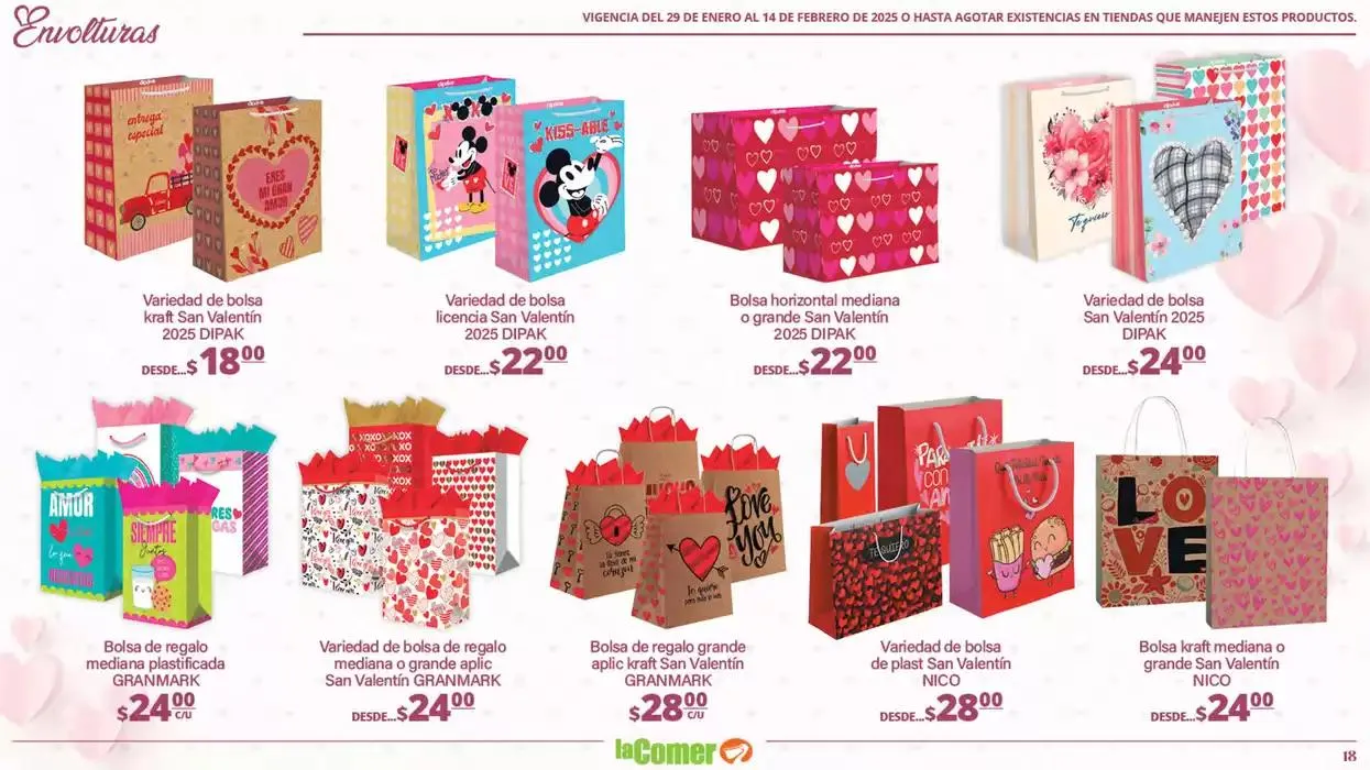 Catálogo de La Comer especial San Valentín 29 de enero al 14 de febrero 2025 - Pagina 18