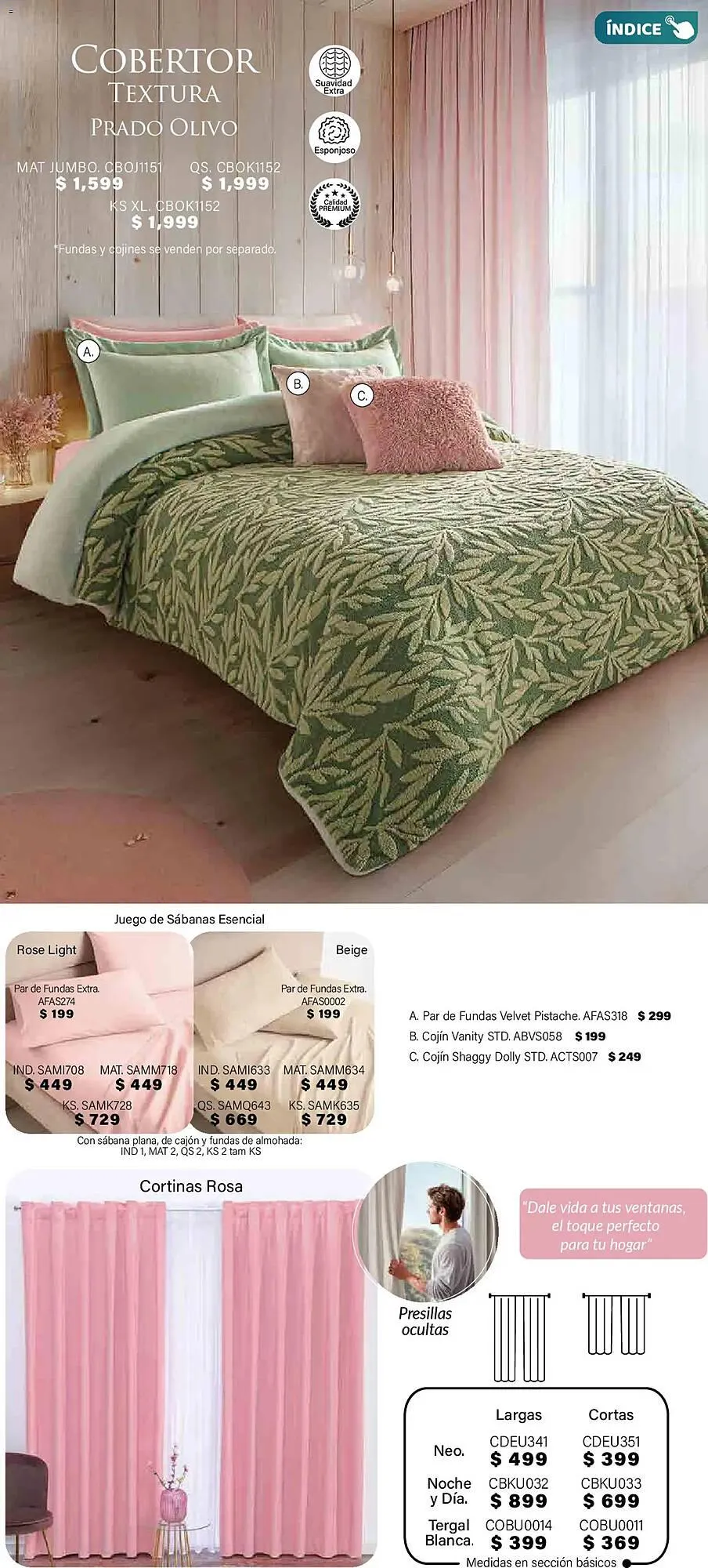 Catálogo de Catálogo Colchas Concord 1 de noviembre al 1 de febrero 2026 - Pagina 351