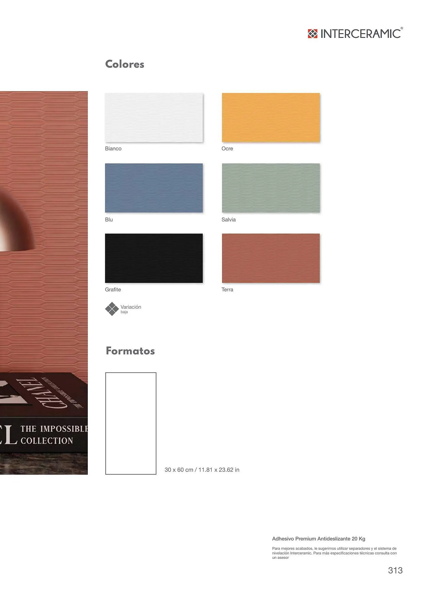 Catálogo de Catálogo Interceramic 12 de marzo al 31 de diciembre 2024 - Pagina 313