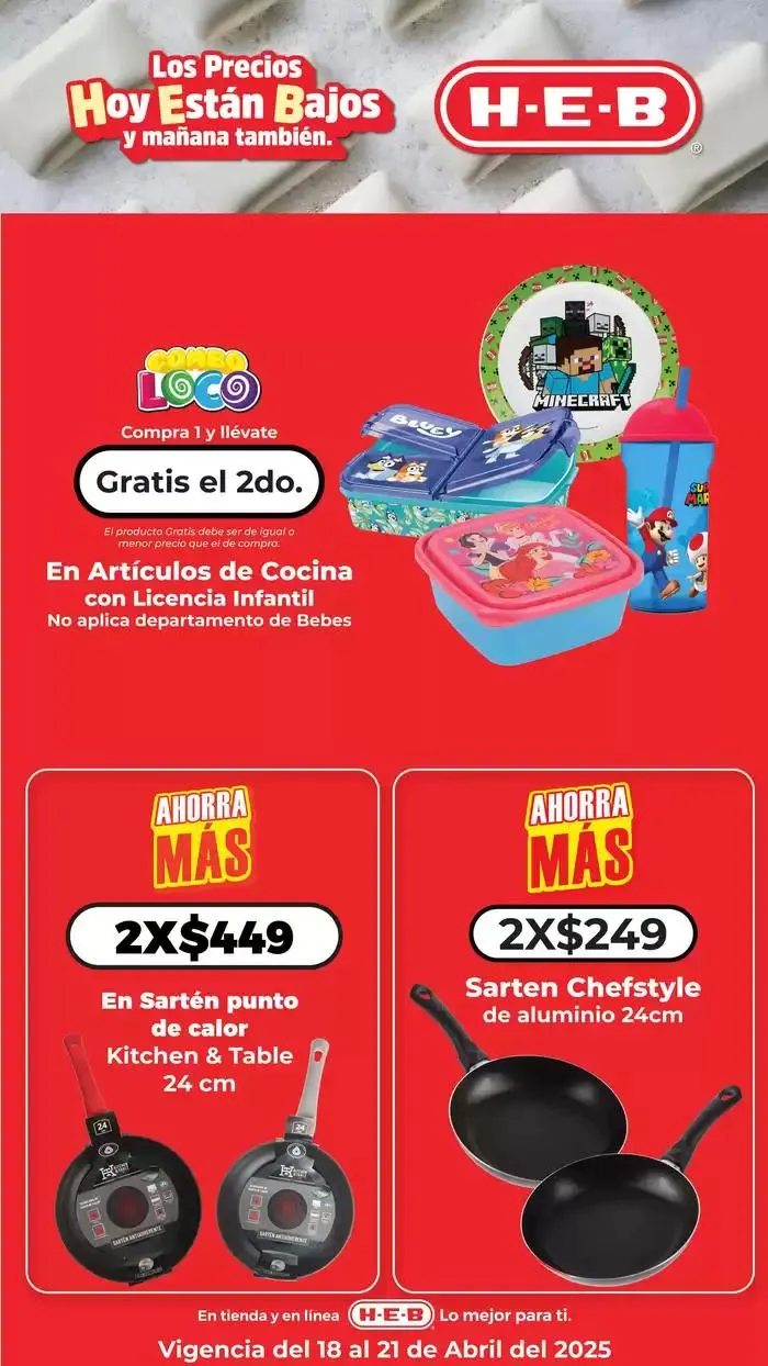 Catálogo de Ofertas HEB 18 de abril al 21 de abril 2025 - Pagina 17