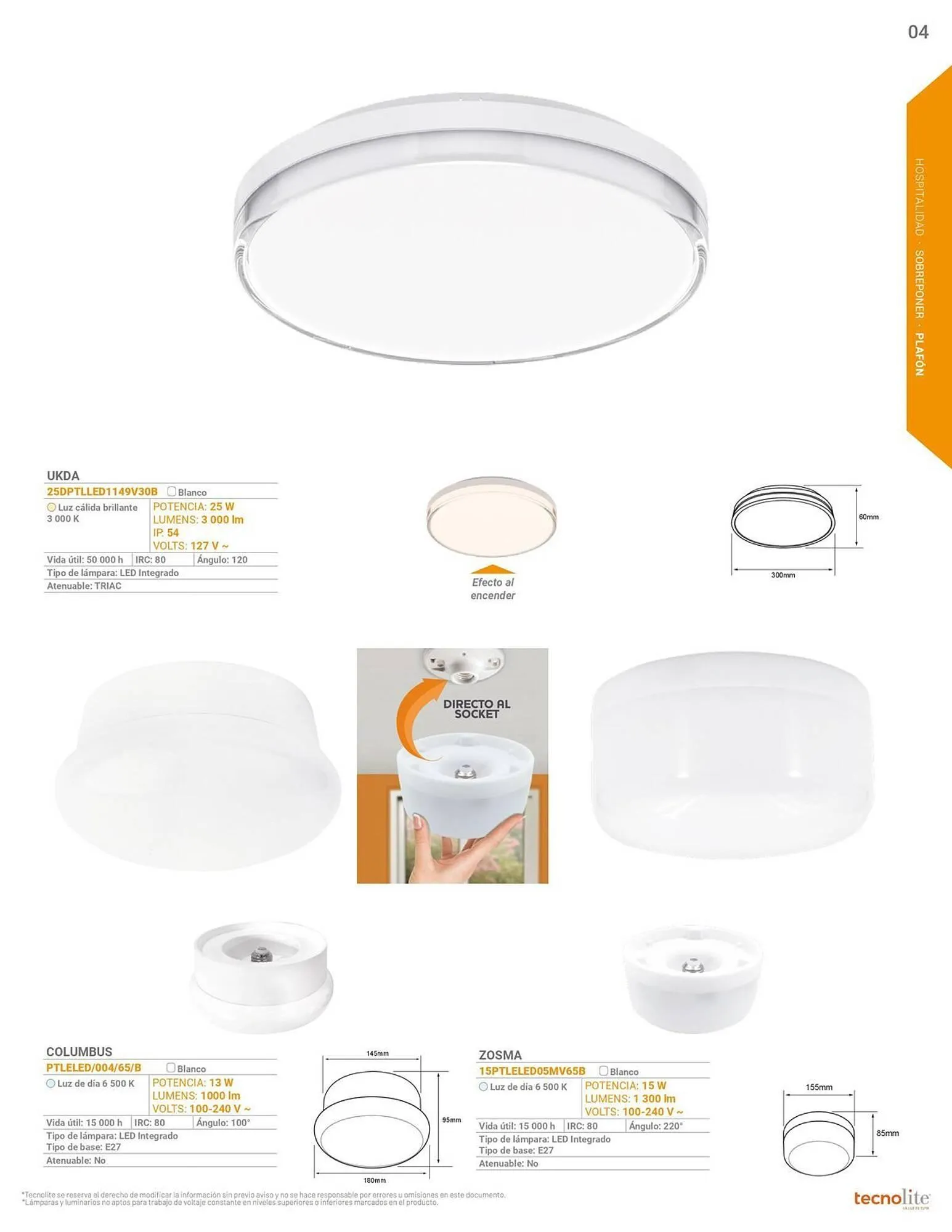 Catálogo de Catálogo Tecnolite 24 de julio al 31 de diciembre 2025 - Pagina 5