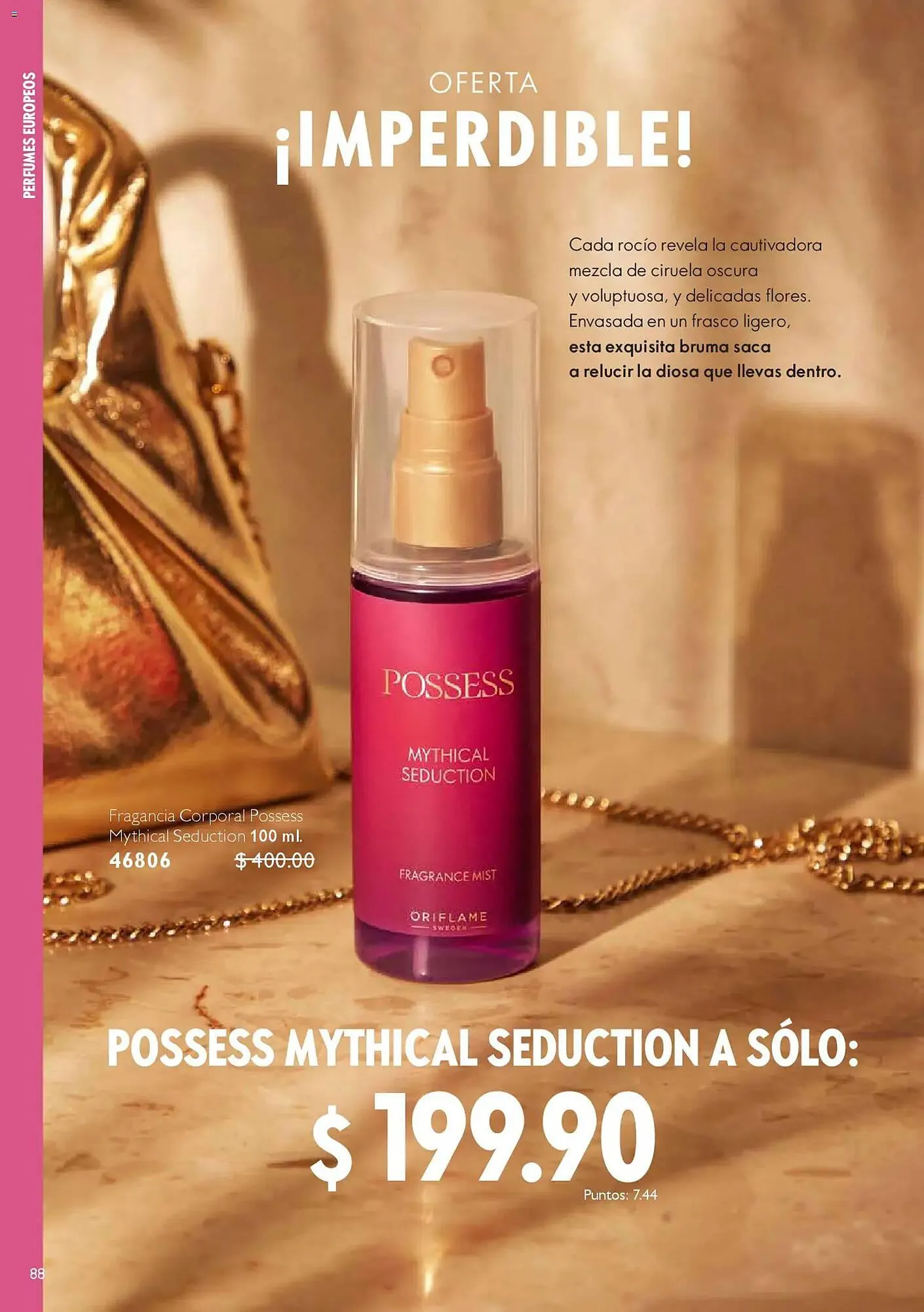 Catálogo de Catálogo Oriflame 22 de noviembre al 31 de diciembre 2025 - Pagina 88