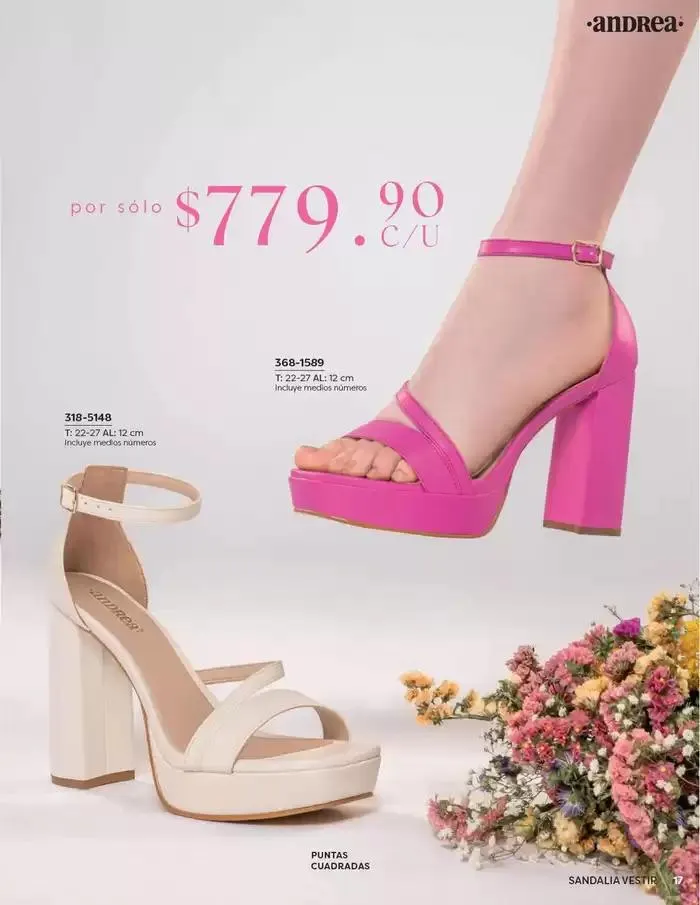 Catálogo de ANDREA | CALZADO DAMA 26 de enero al 24 de mayo 2025 - Pagina 17