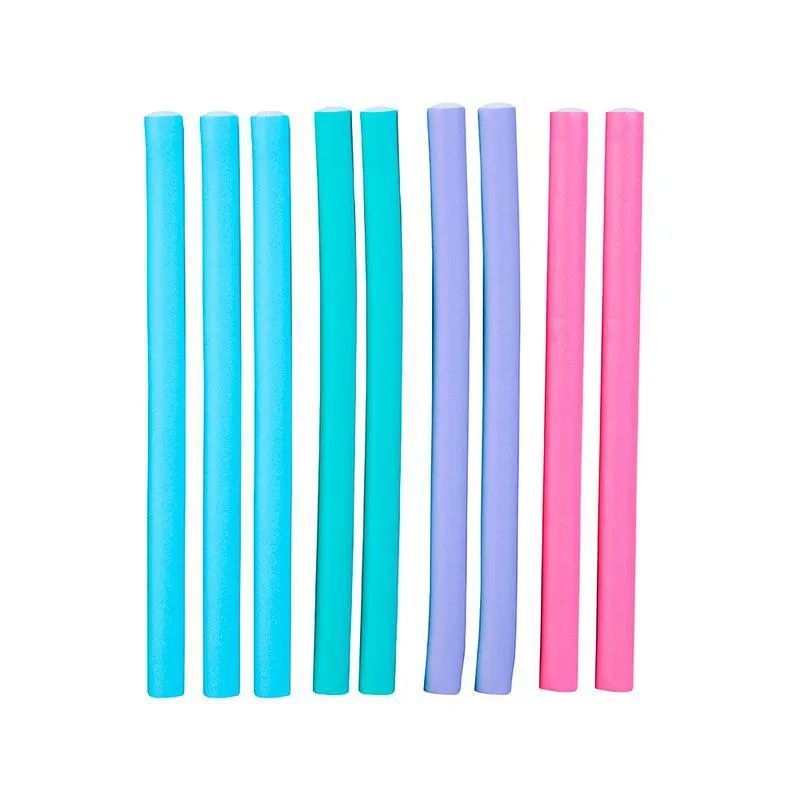 Paquete Rizadores De Cabello Delgados 17.7 cm 9 Piezas