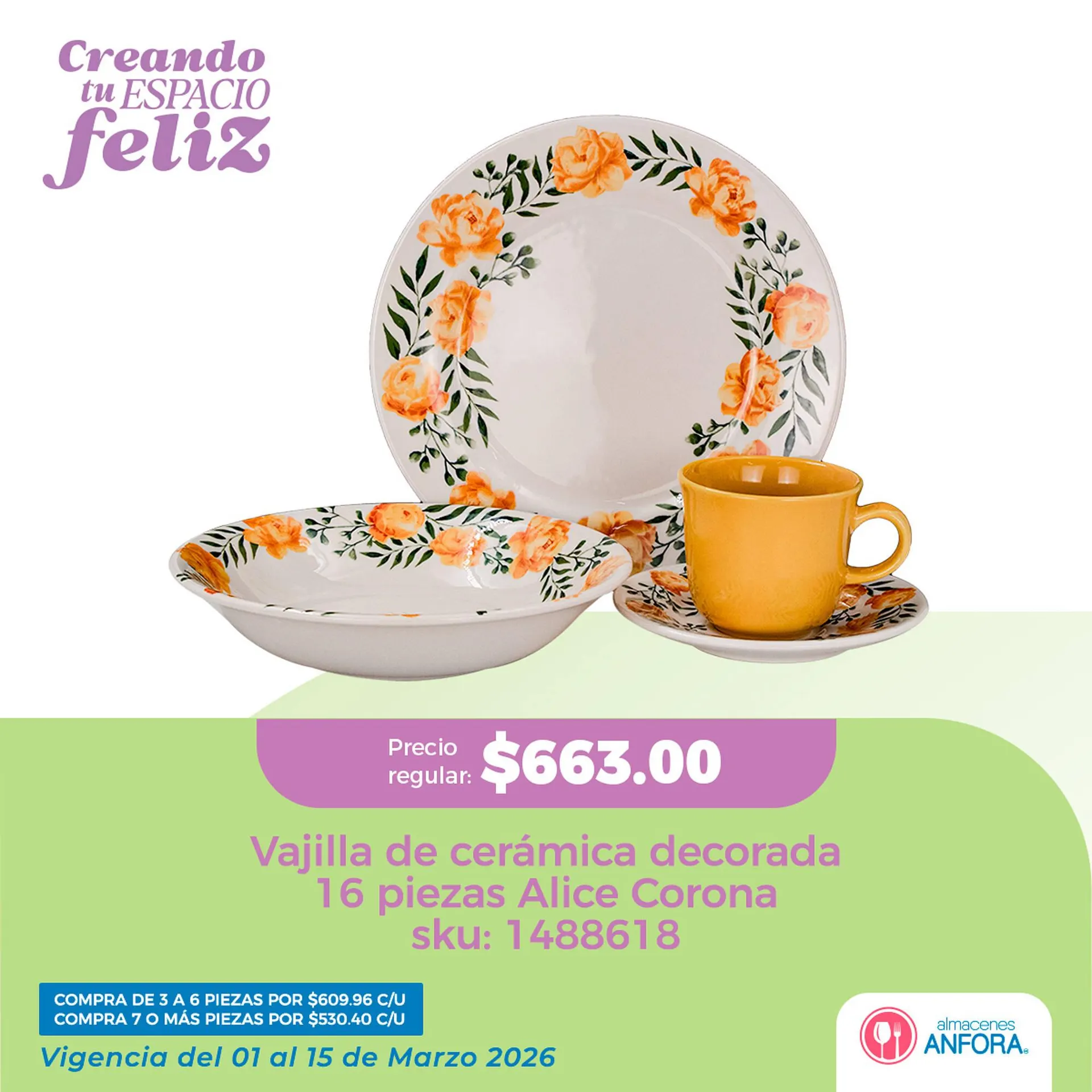 Catálogo de Catálogo Almacenes Anfora 12 de marzo al 15 de marzo 2026 - Pagina 3