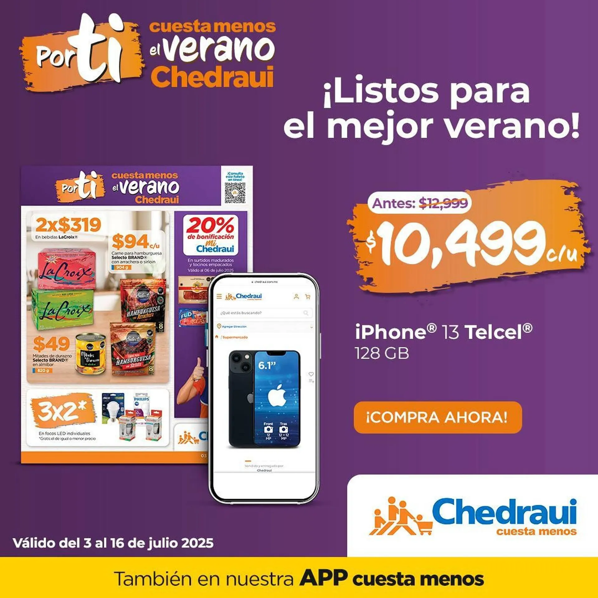 Catálogo de Catálogo Chedraui 3 de julio al 16 de julio 2025 - Pagina 1