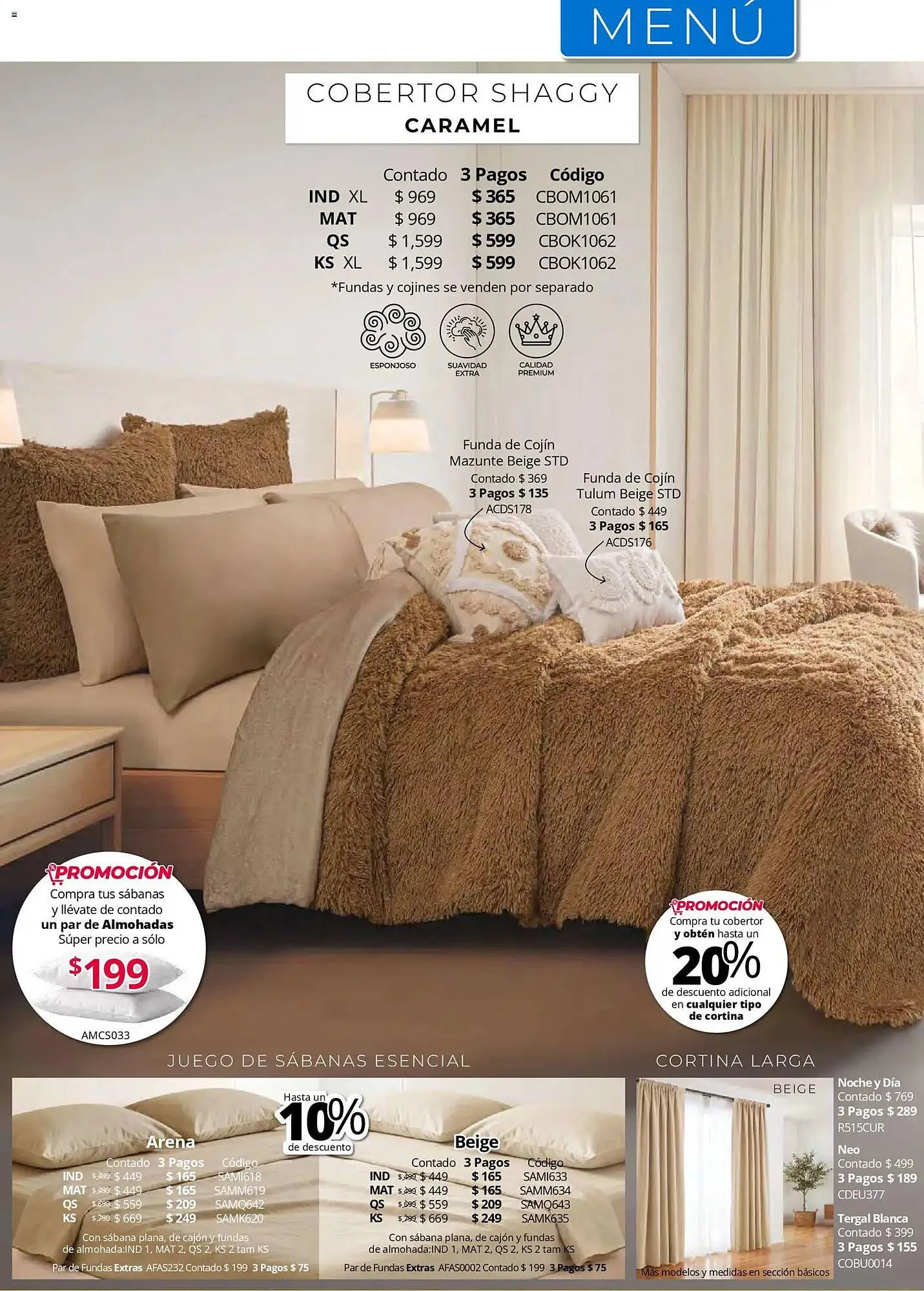 Catálogo de Catálogo Colchas Concord 1 de mayo al 1 de agosto 2026 - Pagina 336