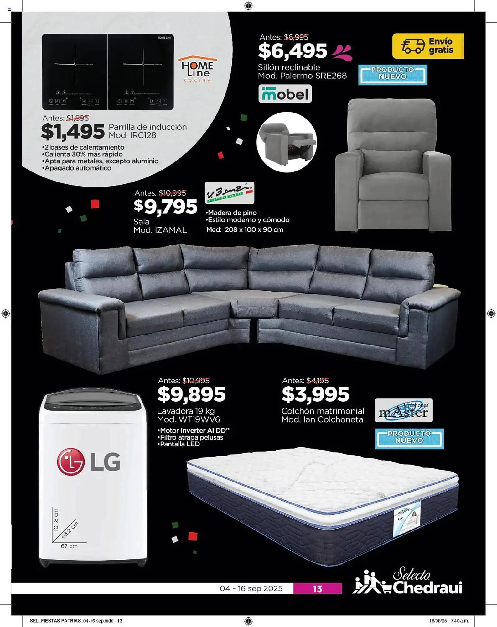 Catálogo de Folleto Chedraui 4 de septiembre al 17 de septiembre 2025 - Pagina 13