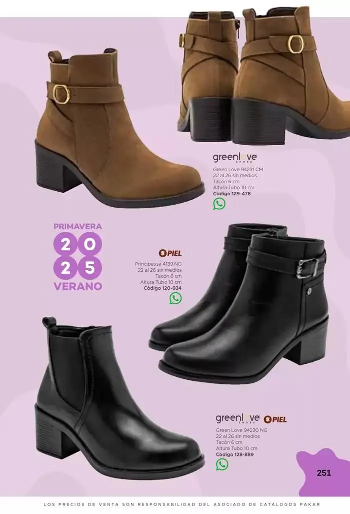 Catálogo de Pakar Mujer 31 de enero al 31 de agosto 2025 - Pagina 251
