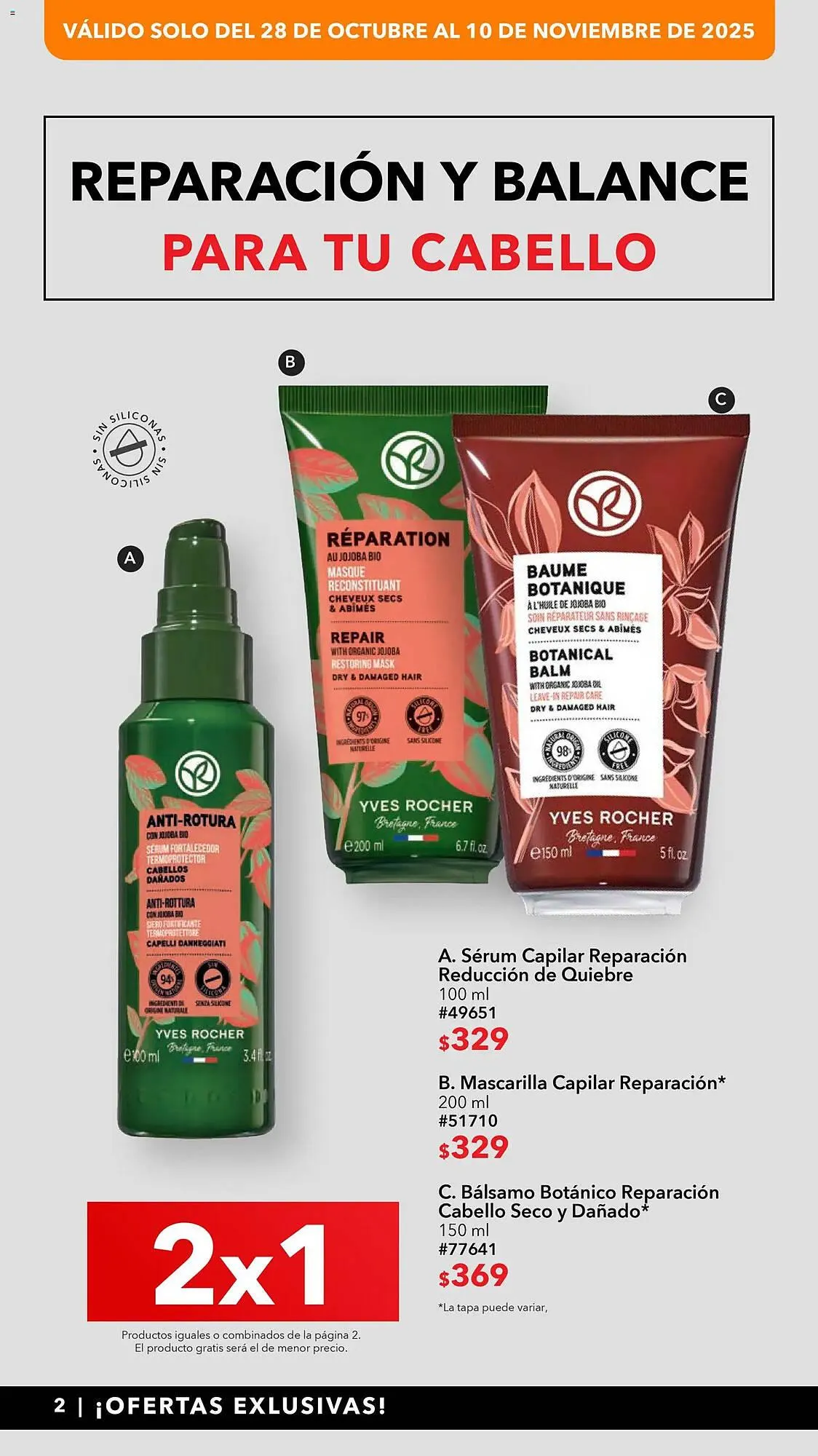 Catálogo de Catálogo Yves Rocher 28 de octubre al 11 de noviembre 2025 - Pagina 2