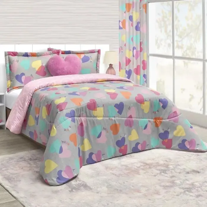 EDREDÓN CON FUNDAS Y COJINES WISH