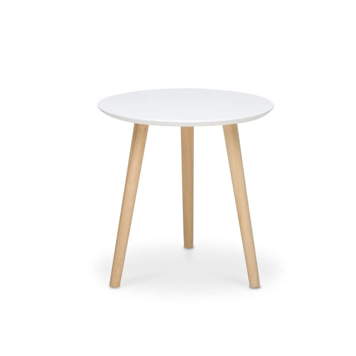 Mesa lateral Ana Chica blanca 32×35 cm