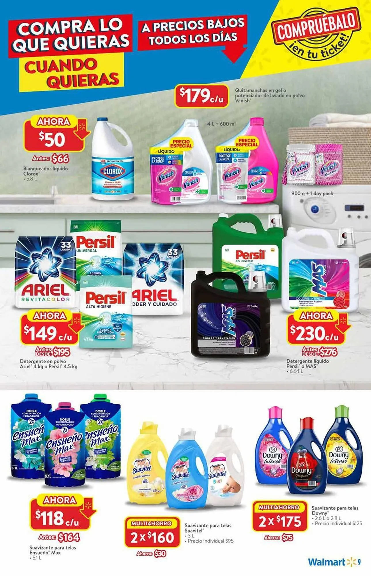 Catálogo de Catálogo Walmart 3 de julio al 23 de julio 2025 - Pagina 9