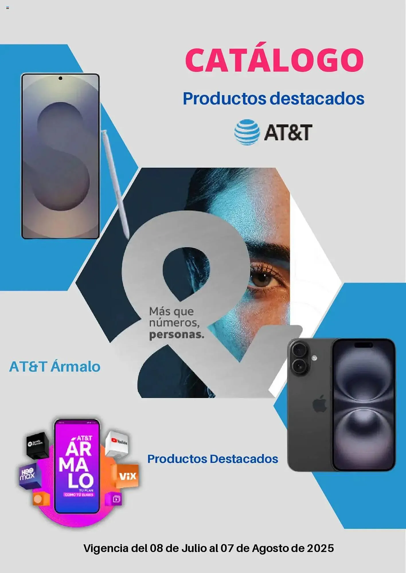 Catálogo de Catálogo AT&T 8 de julio al 8 de agosto 2025 - Pagina 1