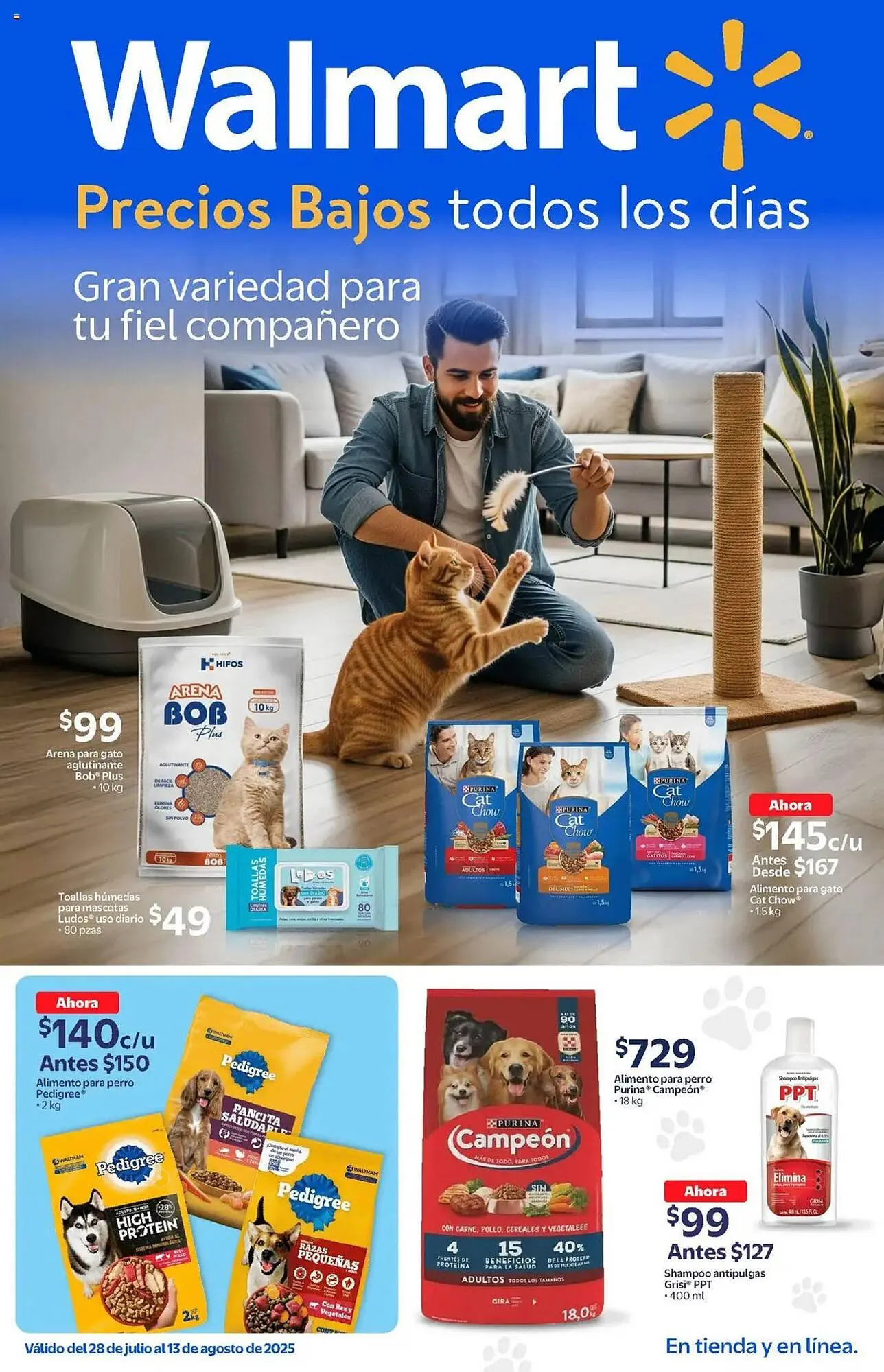 Catálogo de Catálogo Walmart 28 de julio al 14 de agosto 2025 - Pagina 1